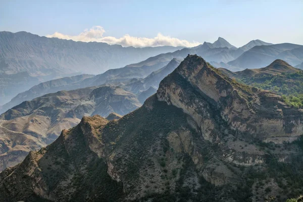 Kaukasus bergen Stockfoto