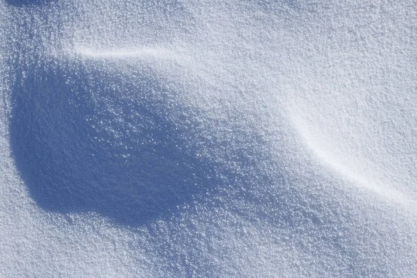 Snow drifts on a sunny day — Stock Photo, Image