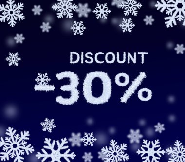 kar taneleri ile arka plan