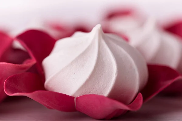 Delicate sweet meringue — Stock Photo, Image