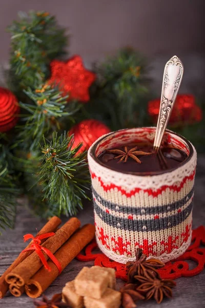 Christmas mulled wine — Stock Photo, Image