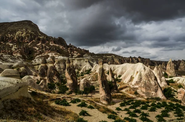 Kappadokien Landschaft in Zentralanatolien, Türkei — Stockfoto