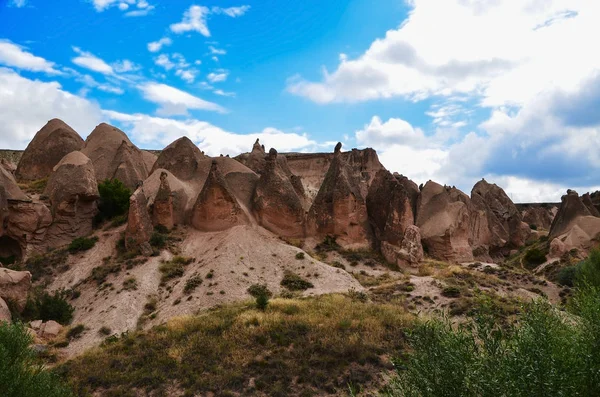 Cappadocia landscape in Central Anatolia, Turkey — Stock Photo, Image