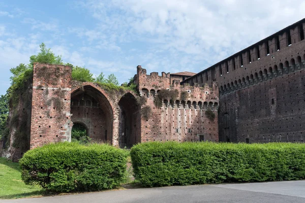 Castillo de Sforza — Foto de Stock