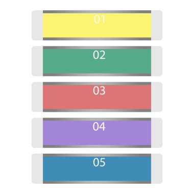 Infographic şablon kümesi