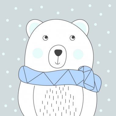 Serin ve tatlı kutup ayısı