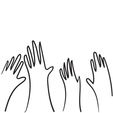 El yapımı el yapımı illüstrasyon vektör stili