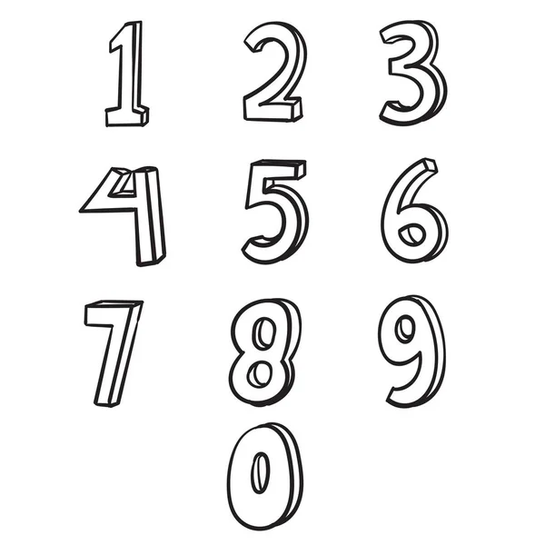 Vektorgrafiken Nomor Satu Doodle Tangan Vektorbilder Nomor Satu Doodle Tangan Seite 7 Depositphotos