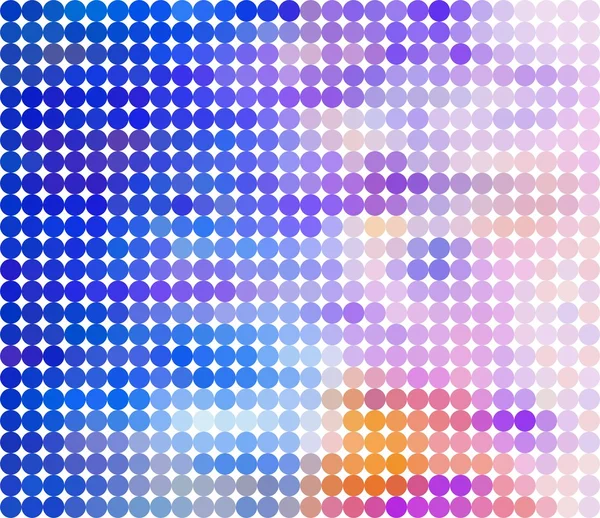 Fundo roxo composto de anéis escuros e claros em uma fileira lado a lado e um abaixo do outro em um fundo branco. Mosaico fundo azul de elementos geométricos. Padrão de círculos abstratos — Vetor de Stock