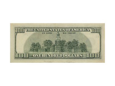 Renkli bir geçmişi ve farklı değerlerde paraları var. Bankaların finansmanı ile ilgili en iyi iş görüşü. Amerikan banknotları 100 dolar fon