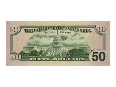 Renkli bir geçmişi ve farklı değerlerde paraları var. Bankaların finansmanı ile ilgili en iyi iş görüşü. Amerikan banknotları 50 dolar fon