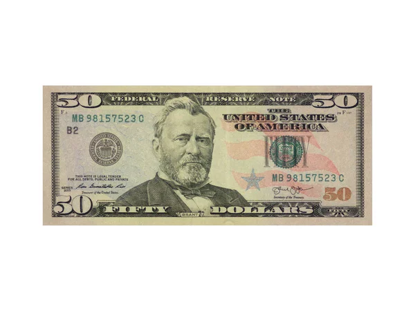 Renkli bir geçmişi ve farklı değerlerde paraları var. Bankaların finansmanı ile ilgili en iyi iş görüşü. Amerikan banknotları 50 dolar fon