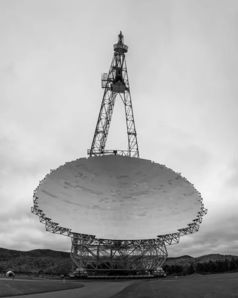 Radiotélescope Géant Écoute Les Signaux Des Étoiles — Photo