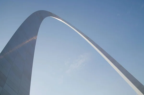 Louis Gateway Arch Clear Sunny Day — 스톡 사진