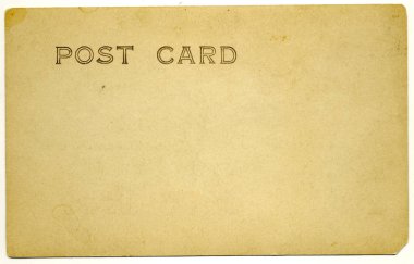 Vintage boş kartpostal stoku 