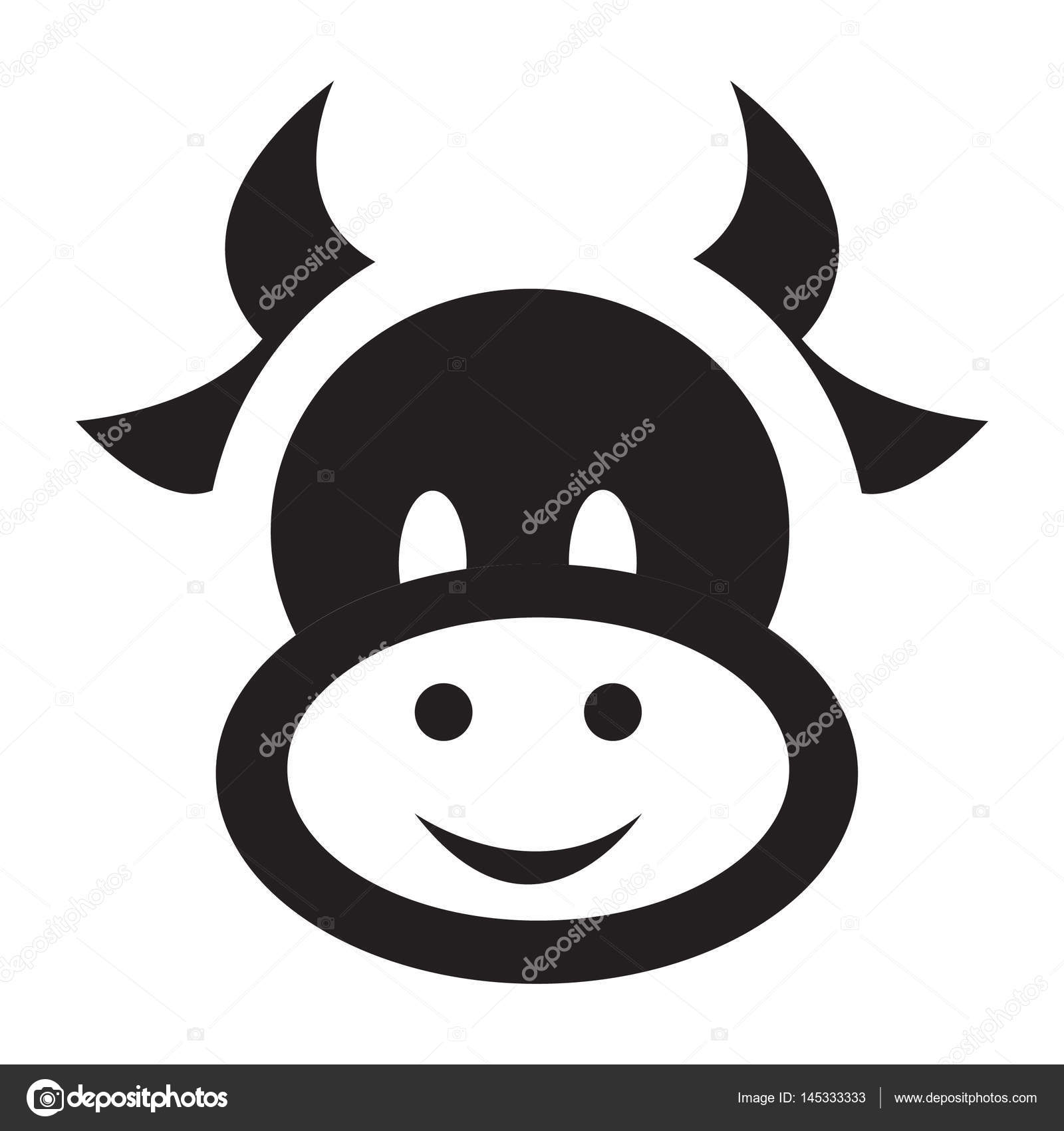 Simple cow icon — Stock Vector © AngBay #145333333