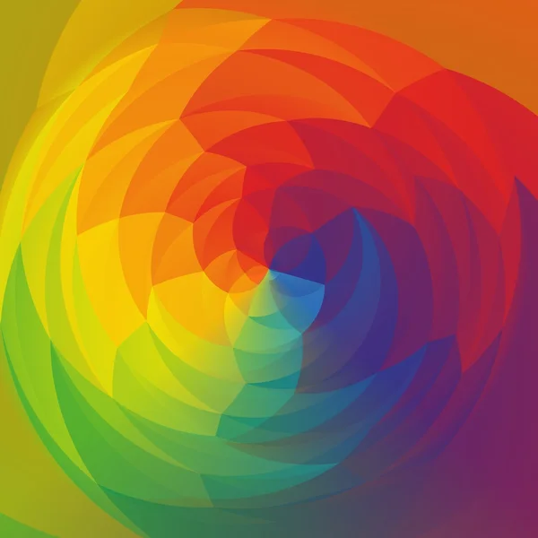 Abstrakte moderne Wirbel farbigen Hintergrund - Regenbogen Spektrum bunt — Stockfoto