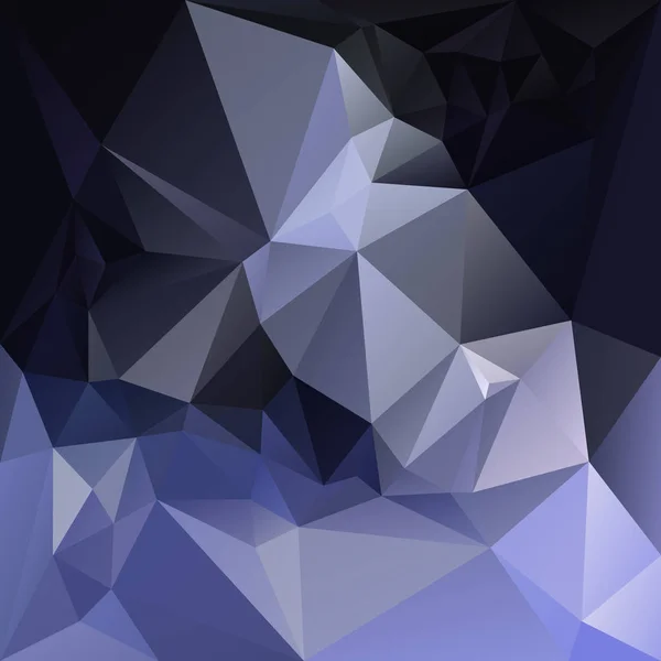 Векторний абстрактний нерегулярний багатокутний фон з трикутним візерунком в темних і світло-блакитних кольорах — стоковий вектор