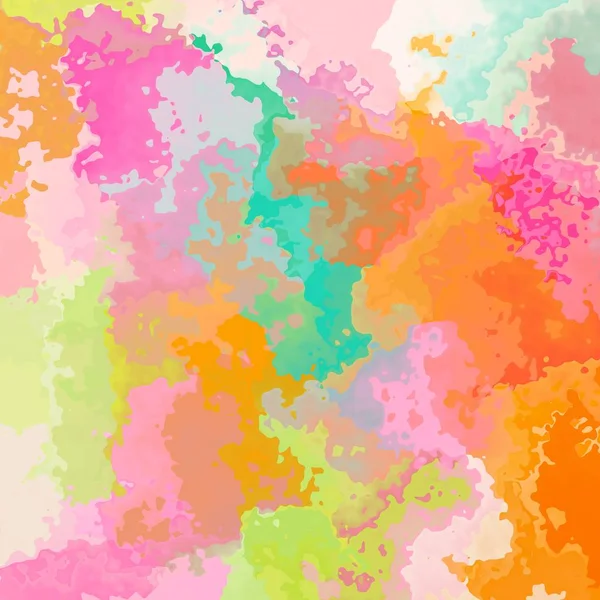 Abstraktní barevné textury pozadí v sladké pastelové barvy spektra - moderní olejomalba umění — Stock fotografie
