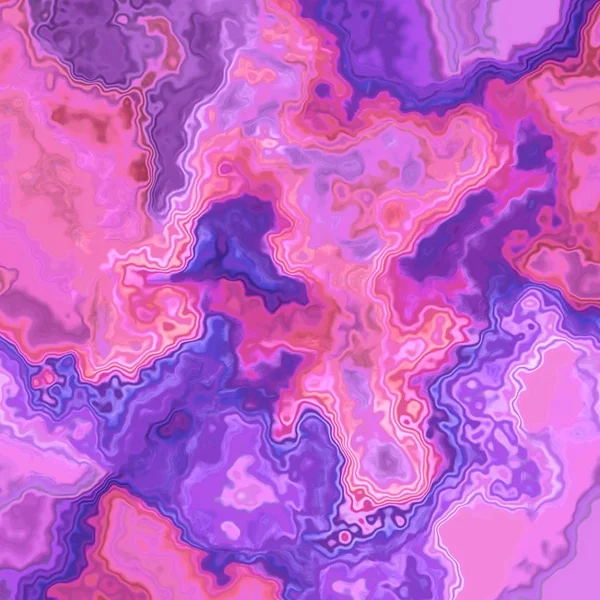 생생한 핑크와 보라색 컬러-현대 회화 예술 추상 스테인드 패턴 질감 배경 — 스톡 사진