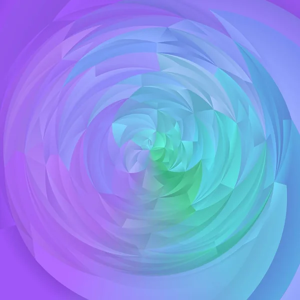 abstract modern art swirl background - light neon purple nad blue colored