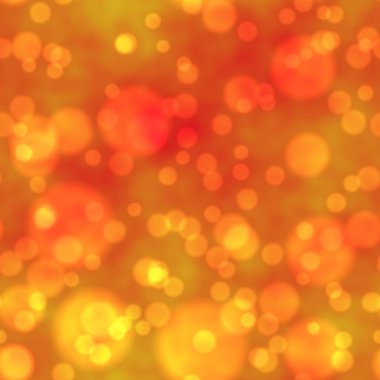 sorunsuz hafif sarı ve turuncu bokeh desen doku arka plan