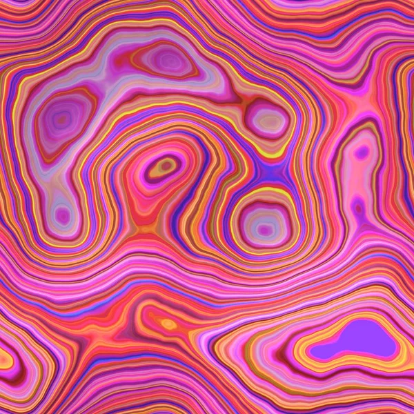 Marble agate stony seamless pattern texture background - hot pink, blue, purple and yellow color — Stock Photo, Image