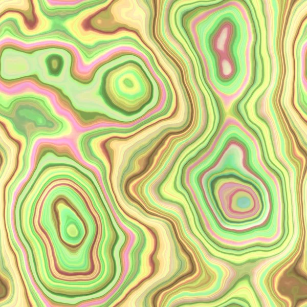 Márvány Achát köves varrat nélküli mintát háttér textúra - világos pasztell sárga, rózsaszín, zöld, bézs és barna színű — Stock Fotó
