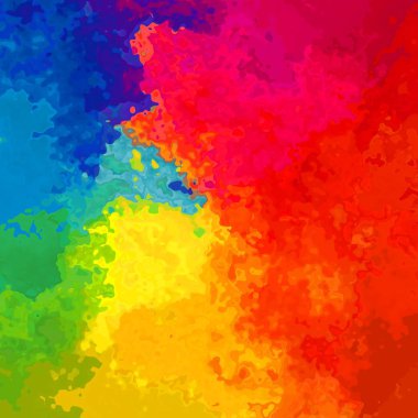 soyut Dikişsiz desen doku arka plan tam renkli spektrumu renkleri siyah özetliyor - modern resim sanatı - suluboya etkisi ile lekeli