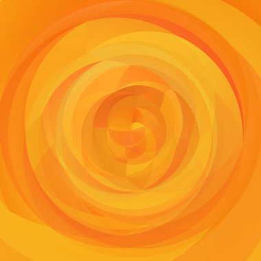 modern sanat geometrik soyut arka plan girdap - sarı ve turuncu renkli