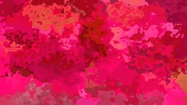 Abstrakcja Animowany Barwione Tło Wideo Płynna Pętla Gorący Kolory Różowy — Wideo stockowe