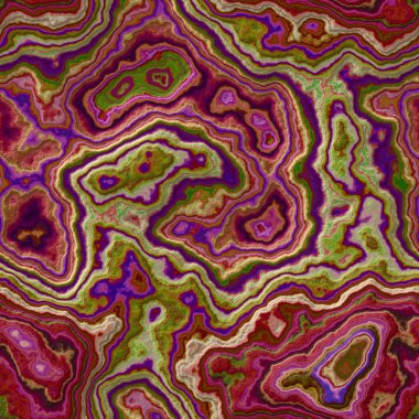 Mermer Akik Taşlı Dikişsiz desen doku arka plan - sıcak pembe, mor, pembe ve yeşil renk - pütürlü yüzeyi