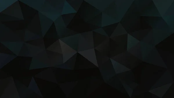 Vektor abstrakt unregelmäßiger polygonaler Hintergrund - Dreieck niedriges Poly-Muster - dunkel schwarz anthrazit — Stockvektor