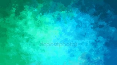 lekeli arka plan sorunsuz döngü Videosu - neon mavi yeşil mavi renk