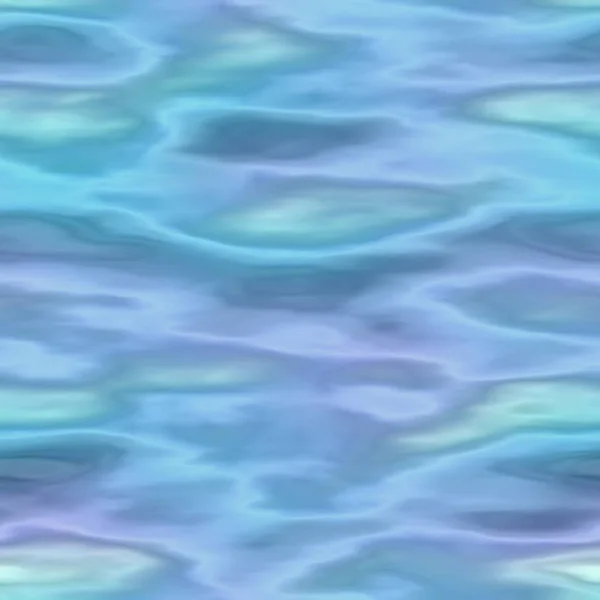 Holográfico neón azul agua superficie sin costuras patrón textura fondo — Foto de Stock