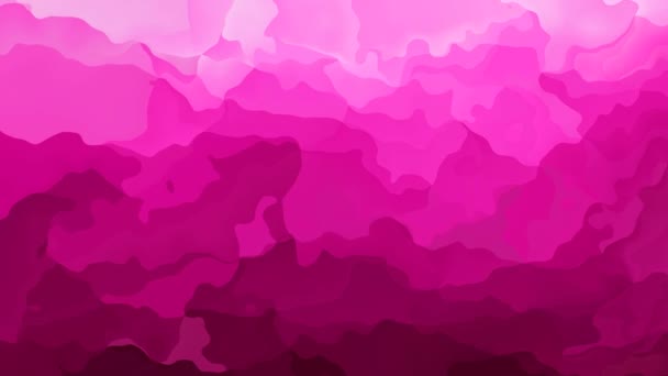 Abstrakcja Animowany Barwione Bezszwowe Pętli Video Efekt Akwarela Żywe Różowy — Wideo stockowe