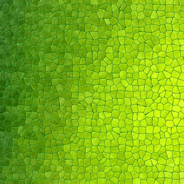 抽象的な自然大理石プラスチック石モザイク タイル テクスチャ背景 - 緑色のグラデーションを強調表示 — ストック写真