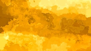 soyut animasyonlu arka plan sorunsuz döngü video - suluboya efekti - Metalik altın sarı rengi lekeli