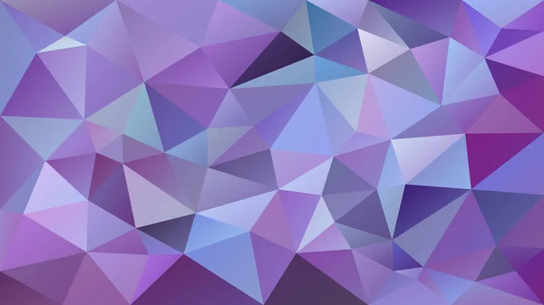 Vektor absztrakt szabálytalan sokszög háttér - háromszög alacsony poly minta - ultra lila, a levendula és a világos lila szín — Stock Vector