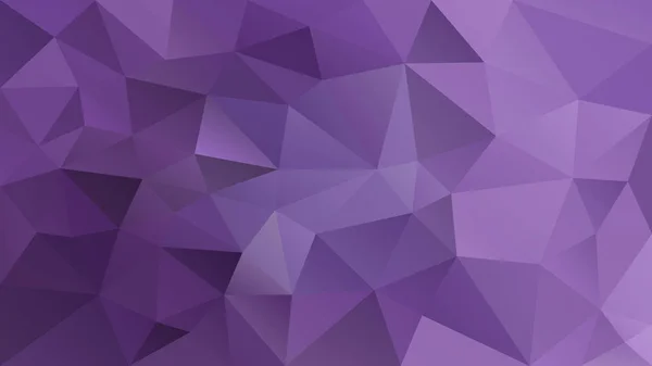 抽象的な不規則な多角形の背景 - 三角形の低ポリ パターン - ウルトラ バイオレット、ラベンダー紫の色をベクトルします。 — ストックベクタ