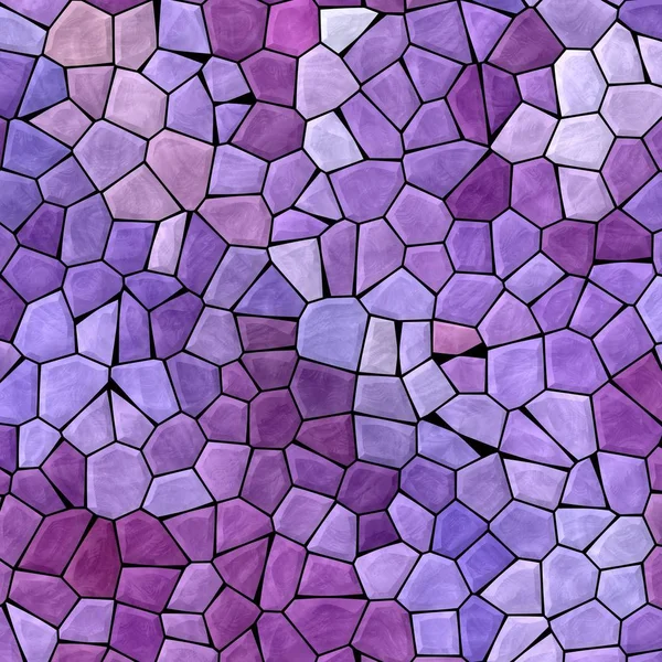 Abstrato natureza mármore plástico pedra mosaico telhas textura fundo com argamassa preta - roxo, violeta, cores azuis — Fotografia de Stock