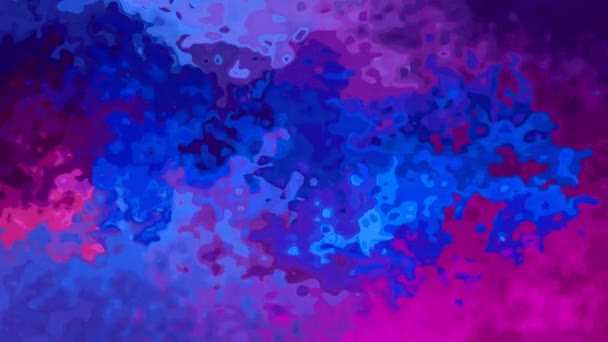 Abstract Animated Twinkling Stained Background Seamless Loop Video Watercolor Splotch — ストック動画