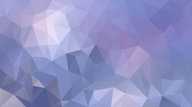vektör soyut düzensiz çokgen arkaplan - üçgen düşük poli desen - hafif pastel lavanta mor mor renk 