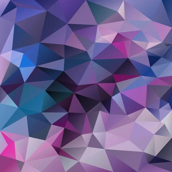 ベクトル抽象的な不規則な多角形の背景-三角形の低ポリパターン-色紫紫色のホットピンクのマゼンタ — ストックベクタ