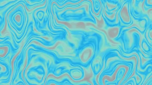 Abstract Geanimeerde Gekleurde Achtergrond Naadloze Loop Video Acryl Verf Effect — Stockvideo