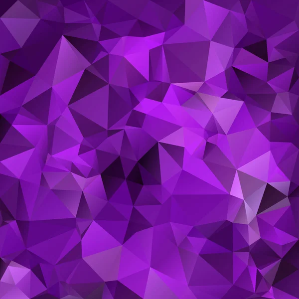 ベクトル抽象的な不規則な多角形の背景 三角形の低ポリパターン 色鮮やかな紫色のライラックラベンダーPurpl — ストックベクタ