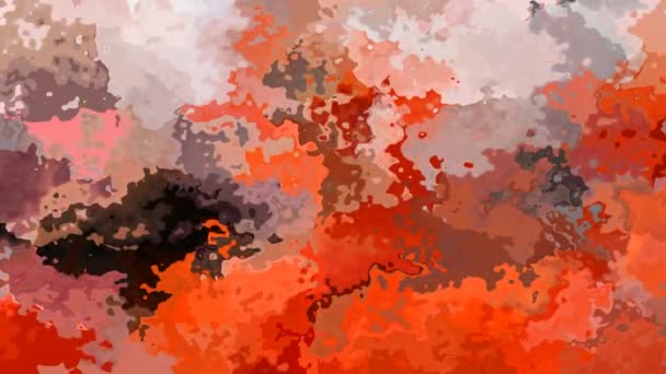 Abstract Animated Twinkling Stained Background Full Seamless Loop Video Watercolor — Stock Video