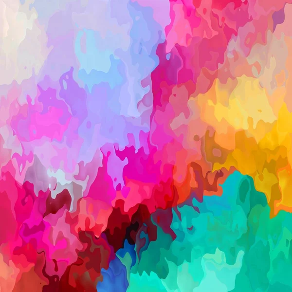 Abstract Gebeitst Patroon Textuur Vierkante Achtergrond Levendige Neon Full Color — Stockfoto