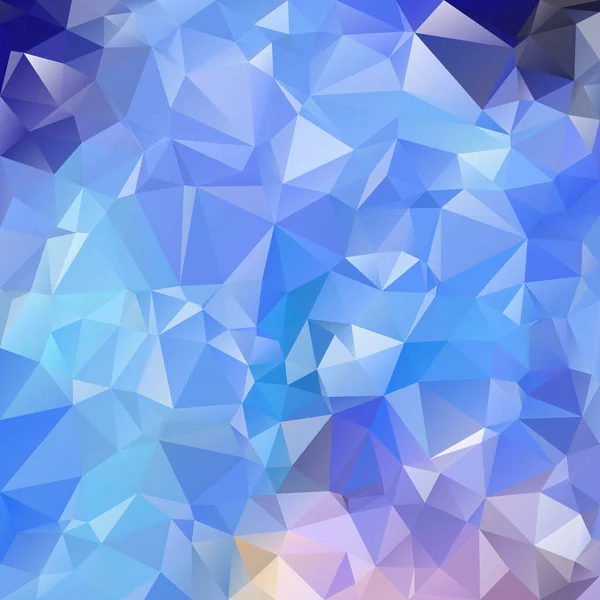 ベクトル抽象的な不規則な多角形の背景 三角形の低ポリパターン カラー北極青のバイオール — ストックベクタ