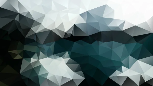 Vektor Abstrakt Unregelmäßiger Polygonhintergrund Dreieck Low Poly Pattern Farbe Schwarz — Stockvektor